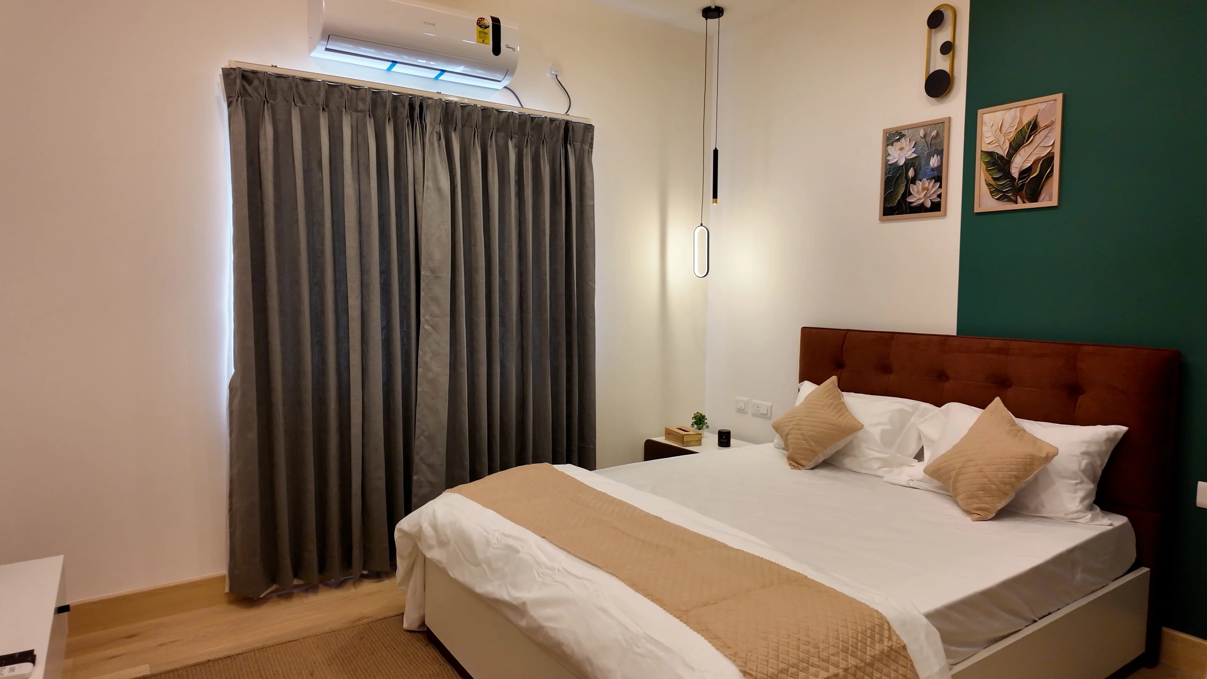 Three Elegant Bedrooms